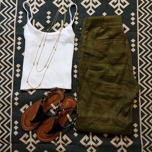 J. Crew Rhodes Linen Pant